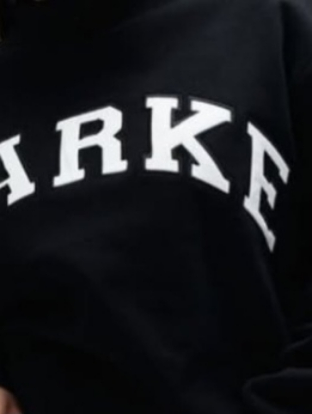 New Parke Black Mockneck S/M w/black Claw Clip - Picture 7 of 10